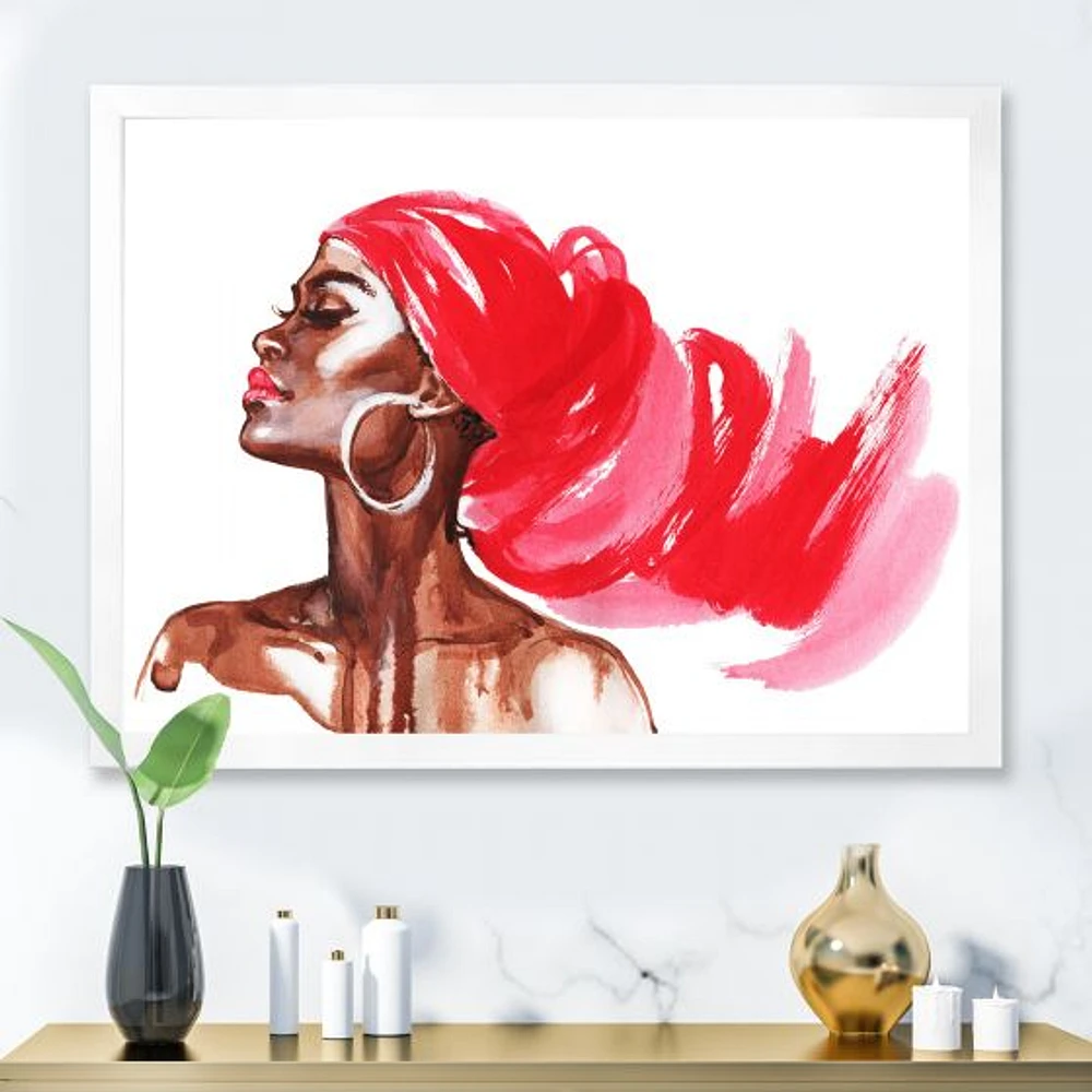 Portrait of African American Woman IX  Wall Art