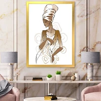 African American Woman Portraits  Wall Art