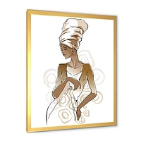 African American Woman Portraits  Wall Art