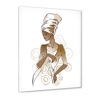 African American Woman Portraits  Wall Art