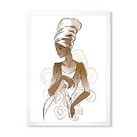 African American Woman Portraits  Wall Art