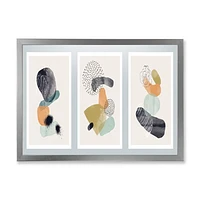 Minimalistic Compostion of Organic Shapes I  Wall Art