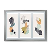 Minimalistic Compostion of Organic Shapes I  Wall Art