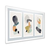 Minimalistic Compostion of Organic Shapes I  Wall Art