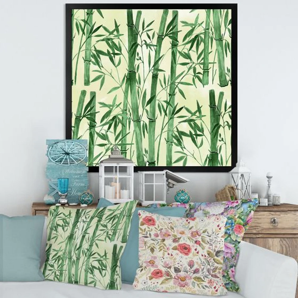 Toile « Bamboo Branches The Forest I »