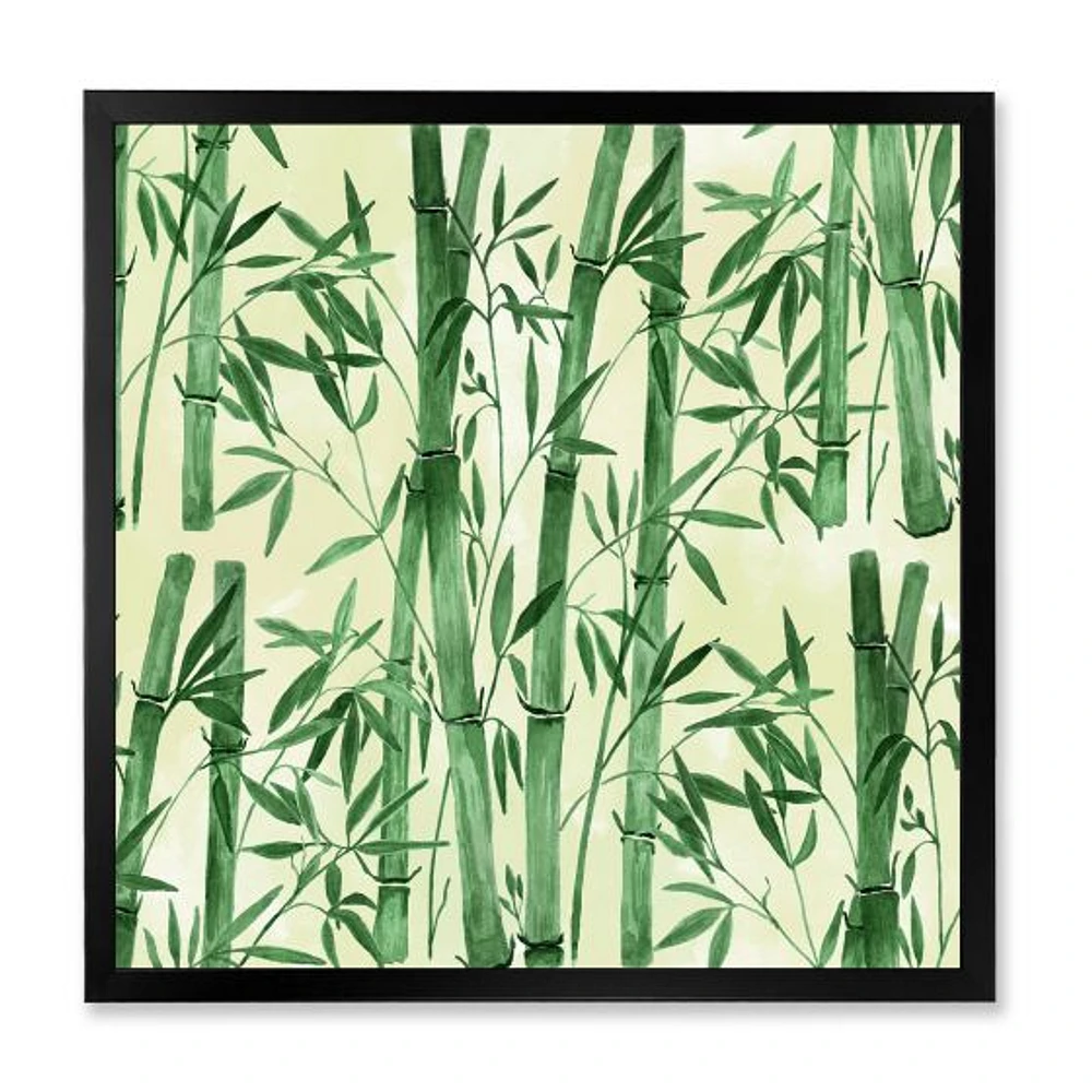 Toile « Bamboo Branches The Forest I »