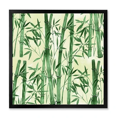 Bamboo Branches The Forest I  Wall Art