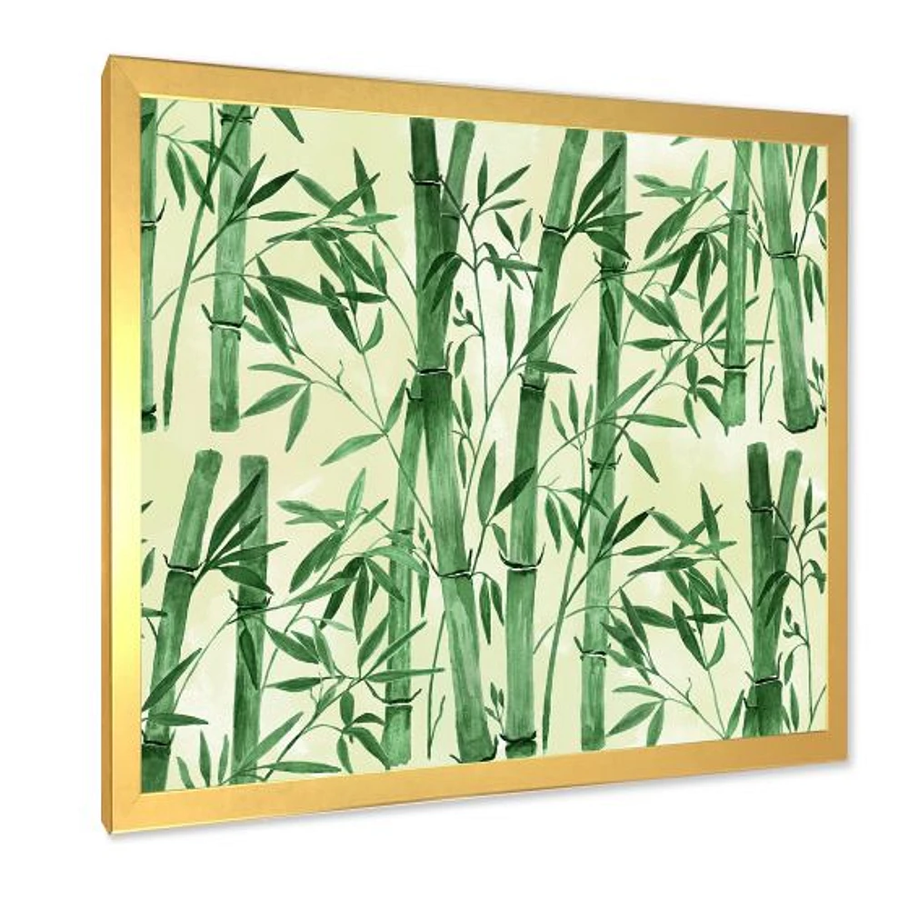 Toile « Bamboo Branches The Forest I »