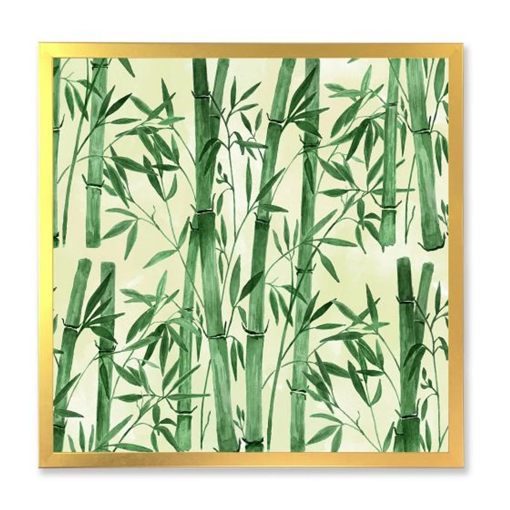 Toile « Bamboo Branches The Forest I »