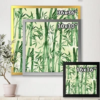 Toile « Bamboo Branches The Forest I »