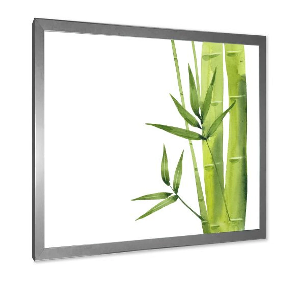 Bamboo Branches The Forest V  Wall Art