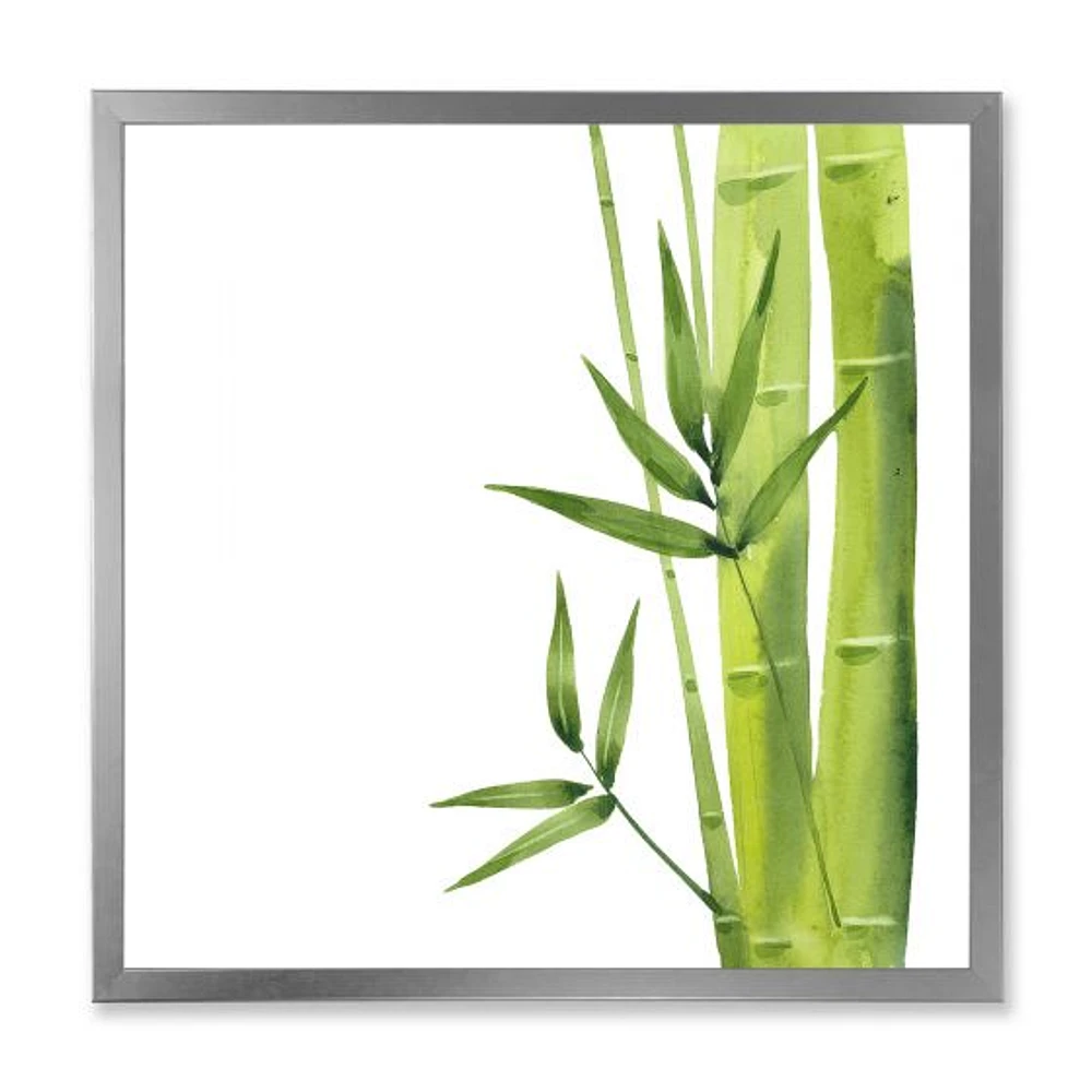 Bamboo Branches The Forest V  Wall Art