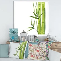 Bamboo Branches The Forest V  Wall Art