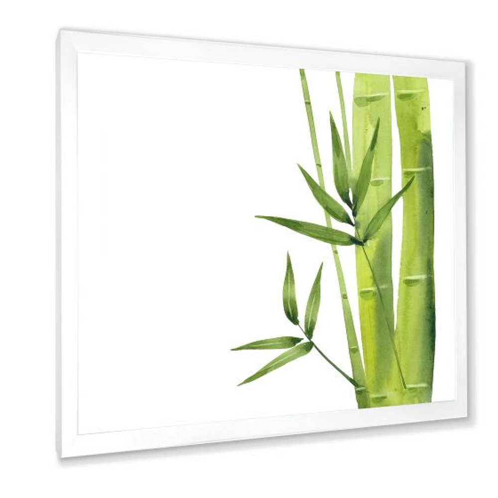 Bamboo Branches The Forest V  Wall Art