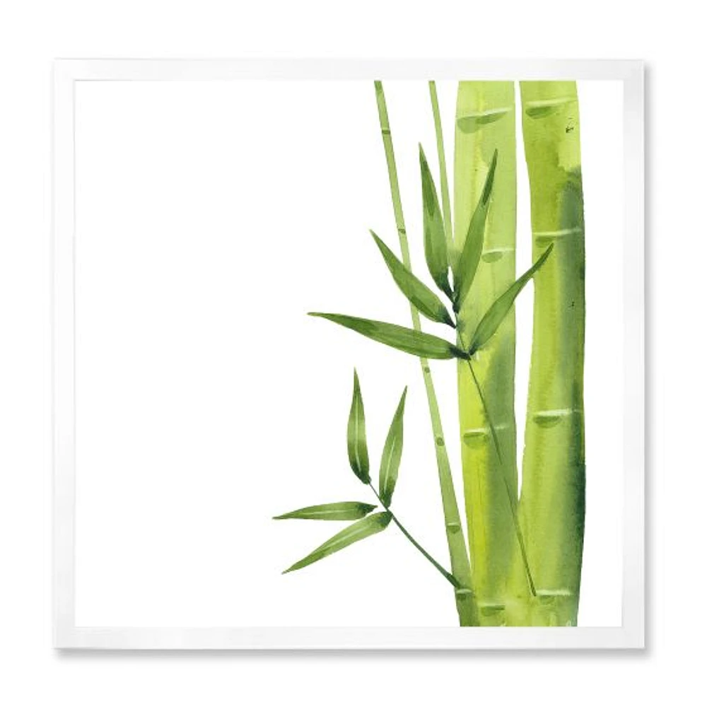 Toile « Bamboo Branches The Forest V »