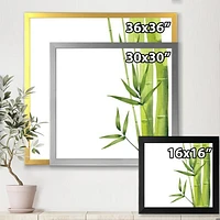 Bamboo Branches The Forest V  Wall Art