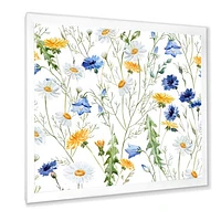 Toile « WildFlowers Chamomile and Clover Bell II