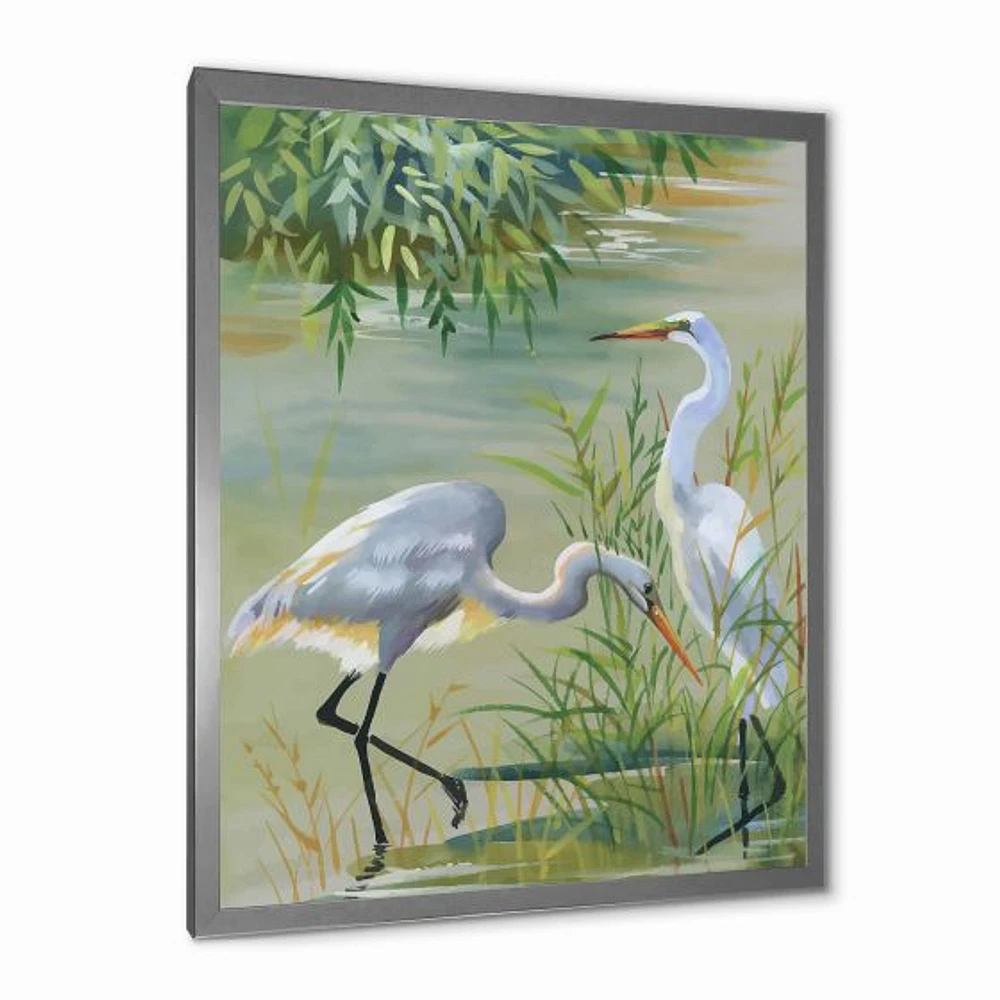 Heron Birds I  Wall Art