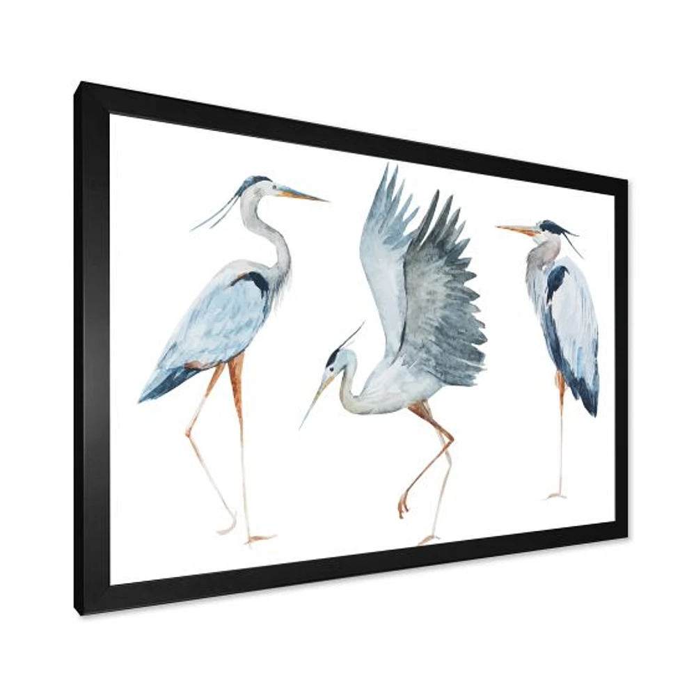 Toile « Heron Birds II