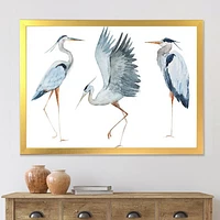 Toile « Heron Birds II