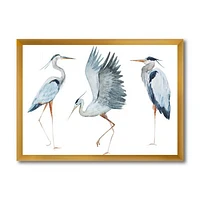 Heron Birds II  Wall Art