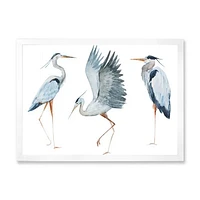 Heron Birds II  Wall Art