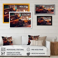 Tunning Car Drifting Tokyo V Wall Art