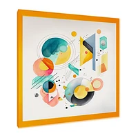 Multi-Color Circular Abstract I Wall Art