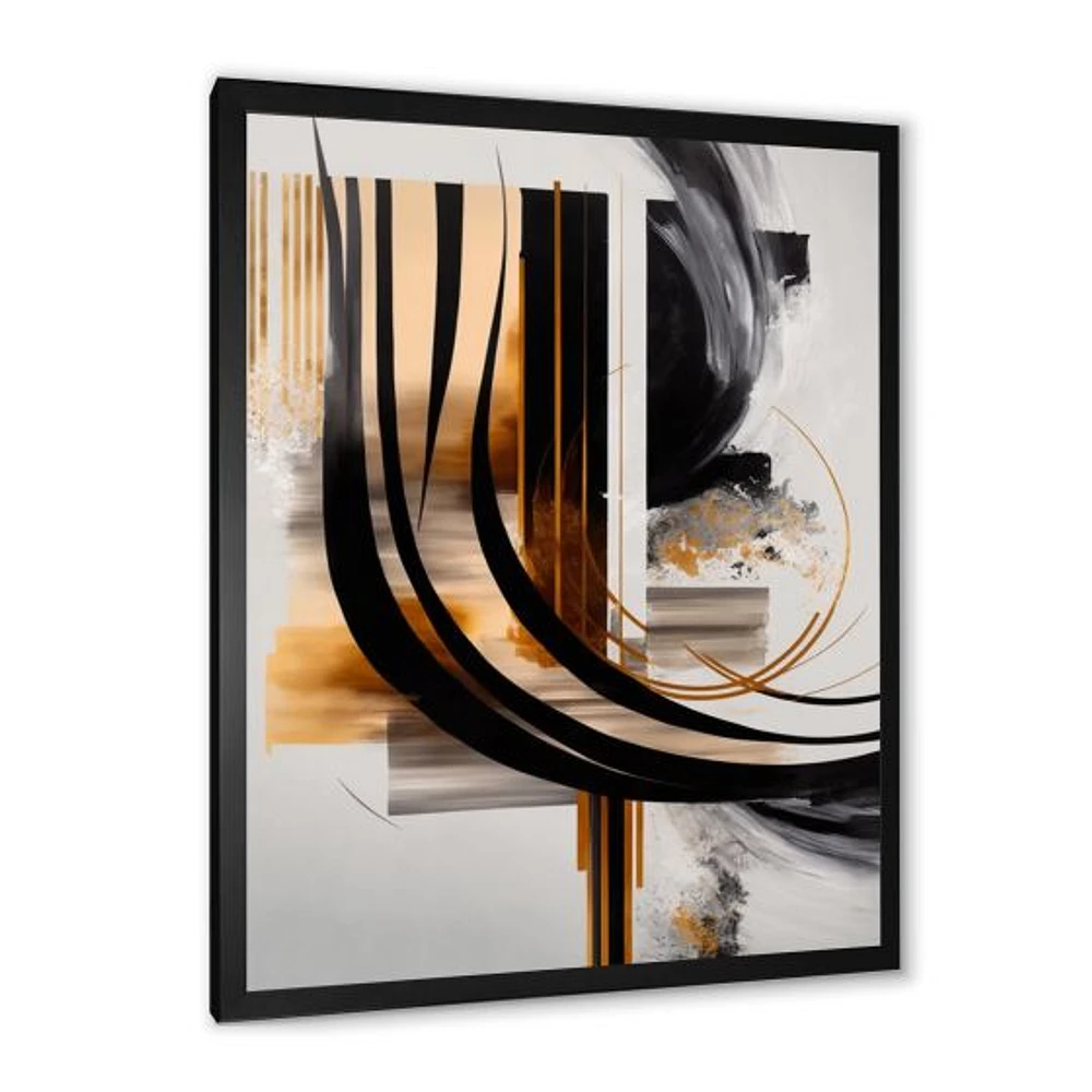 Gold Touch Art Deco Wall