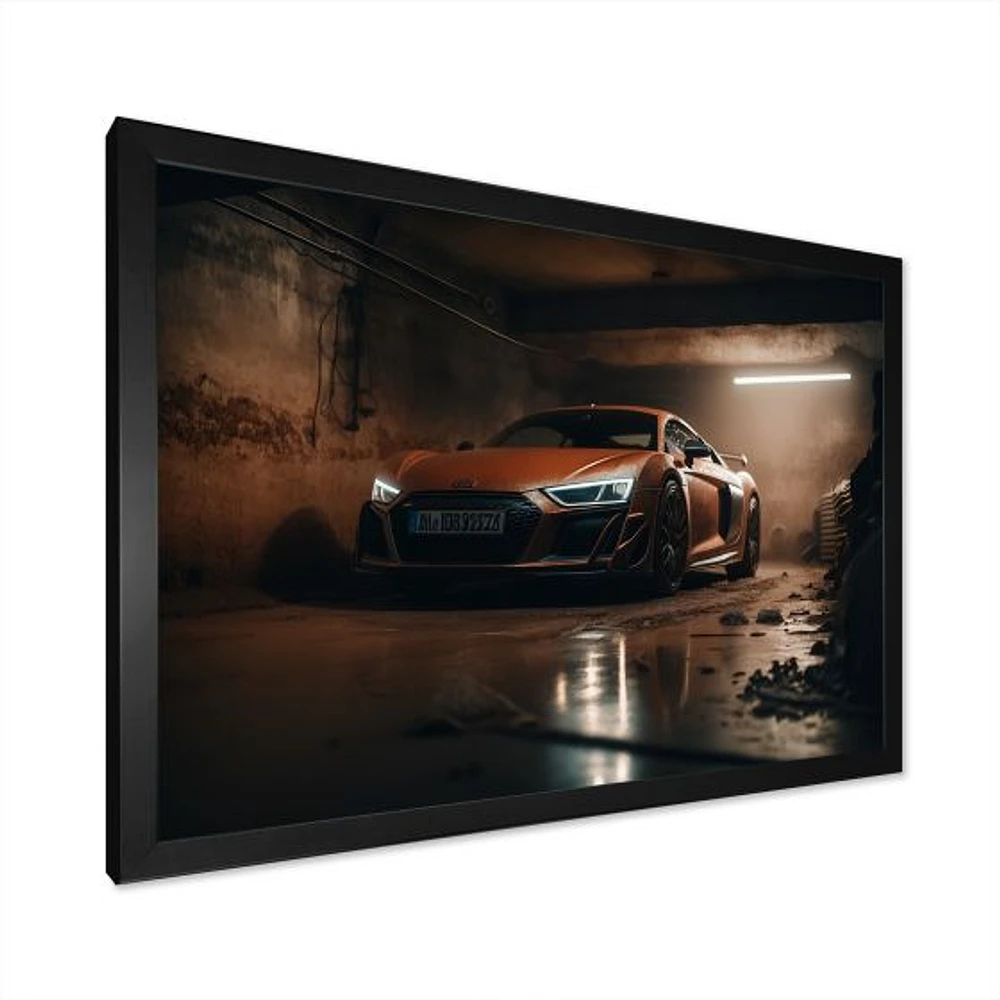 R 8 Exotic Car Photography Wall Art