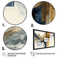 Modern Watercolor Abstract Wall Art