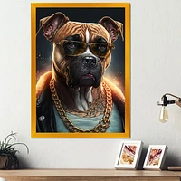 Boxer Gangster NYC Wall Art