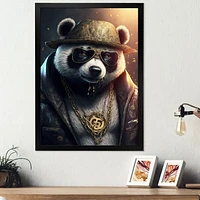 Panda Gangster NYC I Wall Art