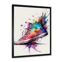 Multicolor Sneaker Shoe I Wall Art