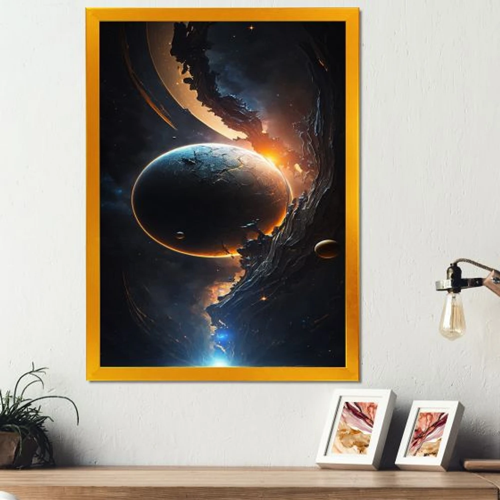 Deep Planet Eclipse V Wall Art