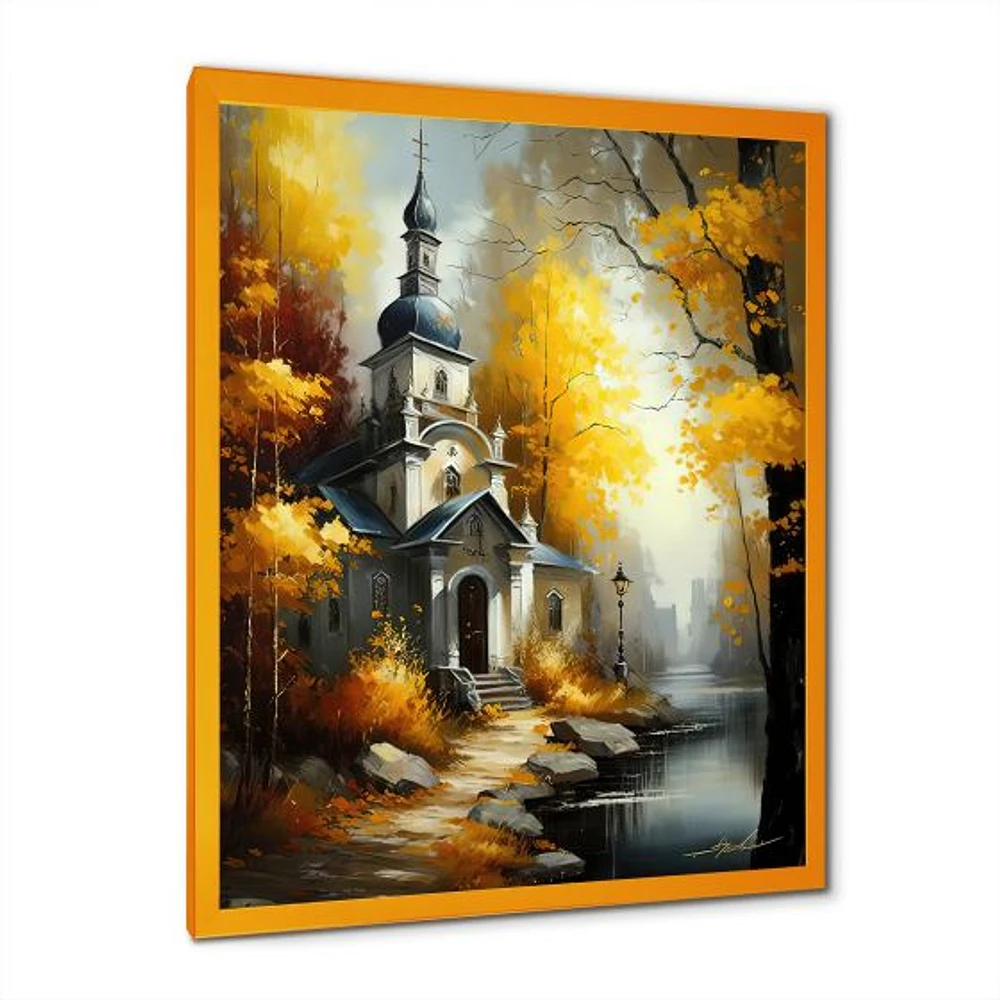 Church Forest Autumn IV Wall Art