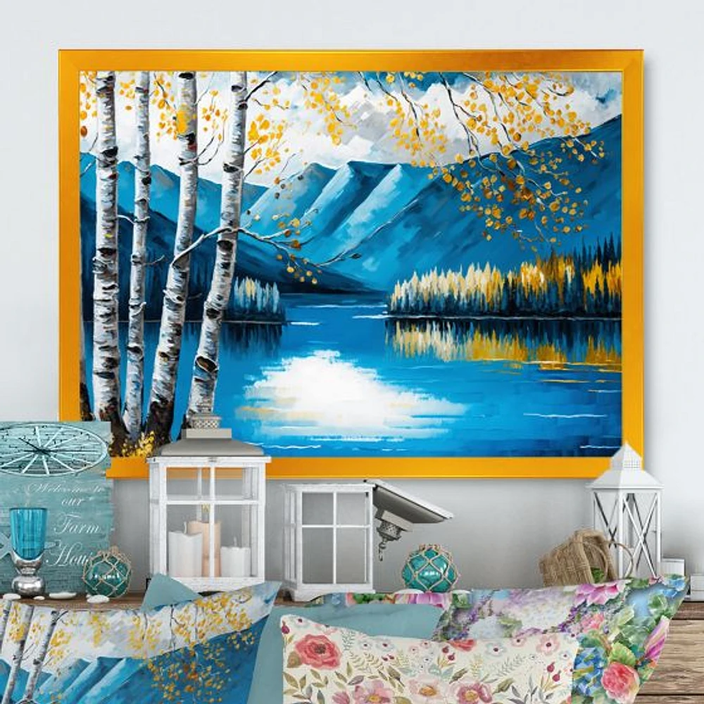 Lake View The Fall Wall Art