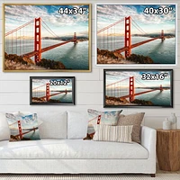 Golden Gate Bridge San Francisco  Canvas Wall Art