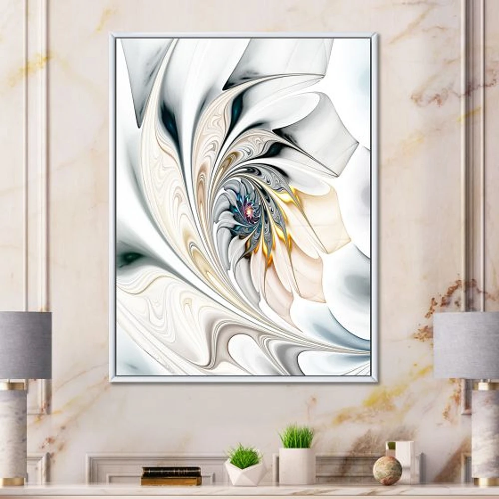 Toile « White Stained Glass »