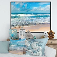 indian Ocean Panoramic View  Canvas Art