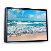 indian Ocean Panoramic View  Canvas Art