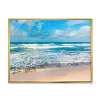 indian Ocean Panoramic View  Canvas Art