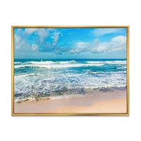 indian Ocean Panoramic View  Canvas Art