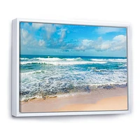 indian Ocean Panoramic View  Canvas Art