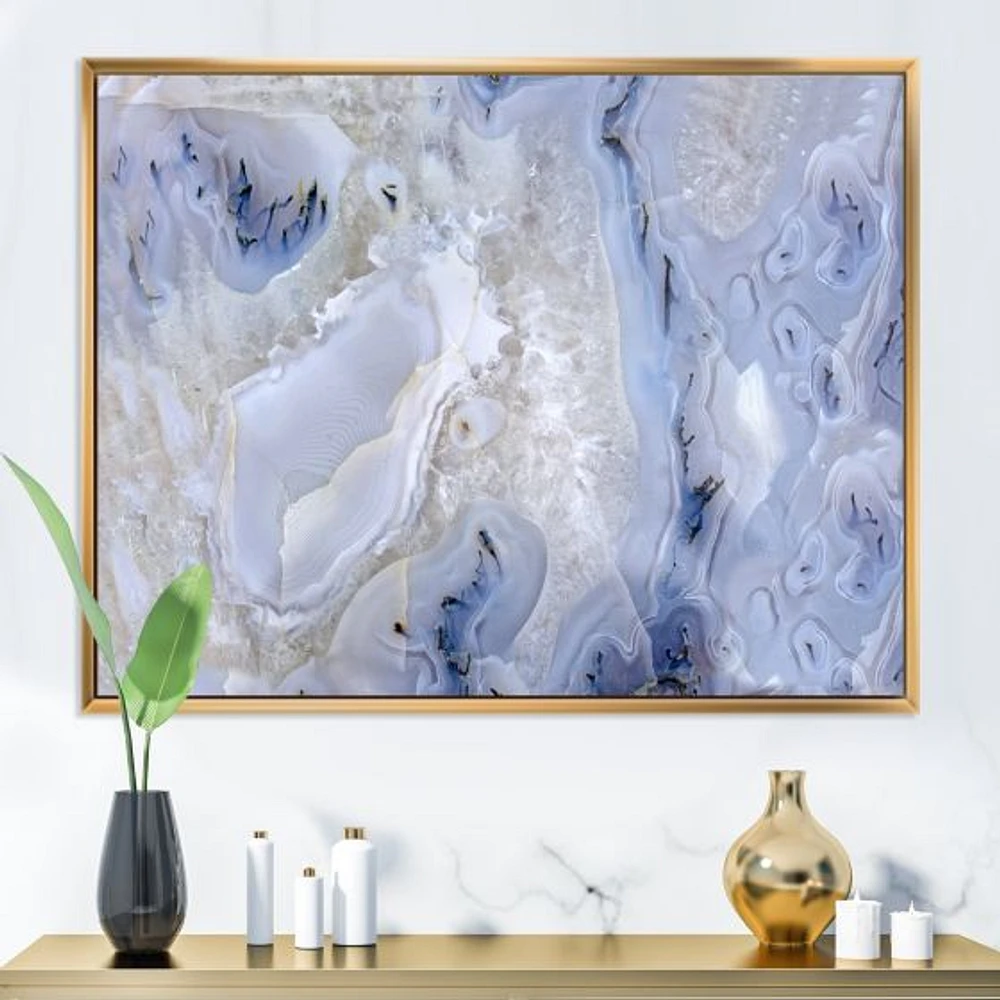 Toile « Agate Stone Background