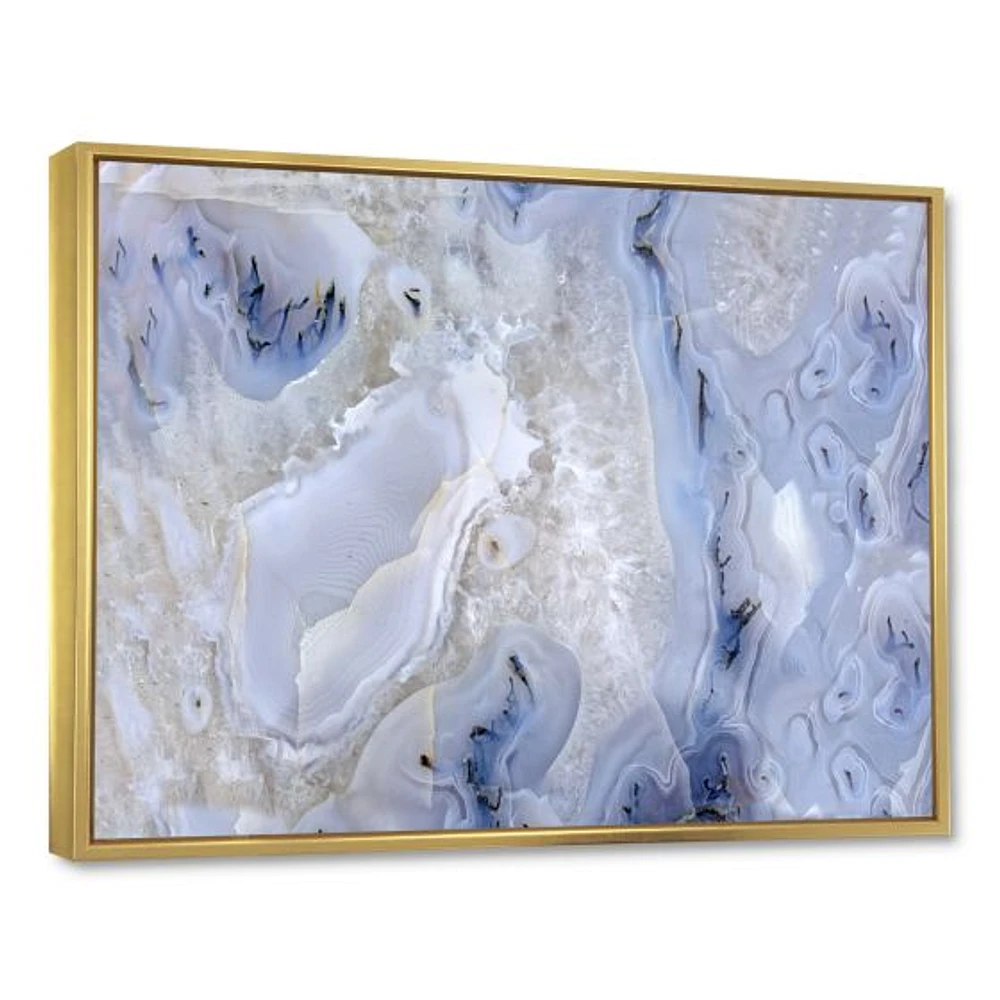 Toile « Agate Stone Background