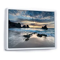 Beautiful Porthcothan Bay Canvas Wall Art