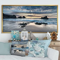 Beautiful Porthcothan Bay Canvas Wall Art