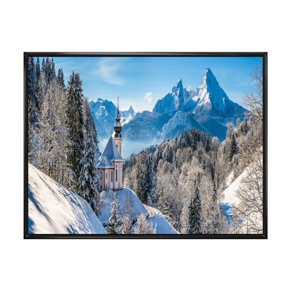 Winter the Bavarian Alps  Wall Art