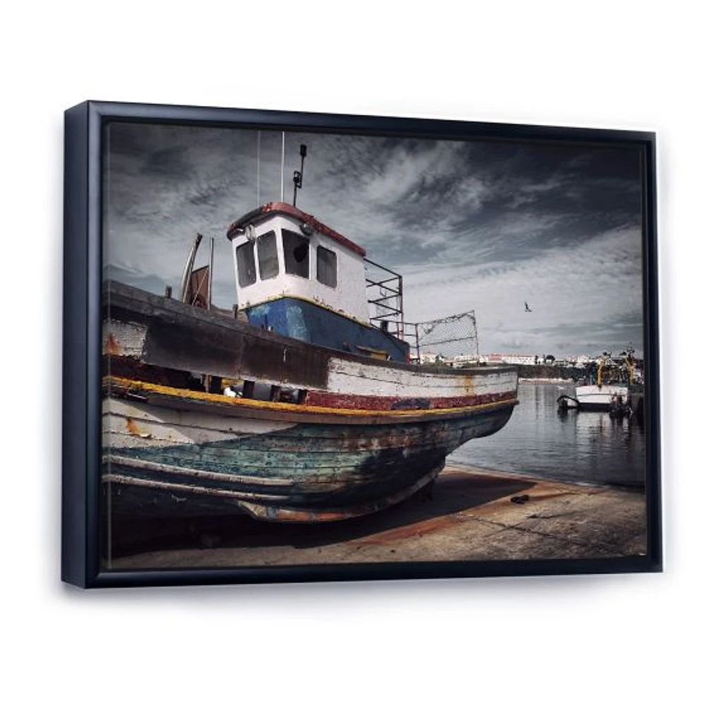 Old Fishing Boat  Wall Art